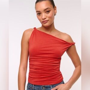 Abercrombie & Fitch Asymmetrical Twist Top